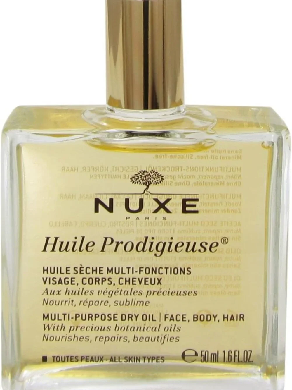 Multi-Purpose Dry Oil 50ml - Nourishing, Lightweight, Hydrating Skin & Hair Oil